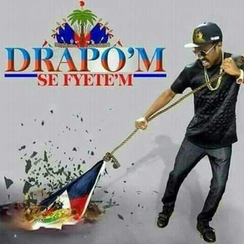 Imaj "Drapo M Se Fyète M" sa a se vizyon pou nou ''Pa janm manje manje bliye''. Respekte valè senbòl sa a, se respekte ekilib lavi a tankou nou ka respekte nou se gadyen esans sakre nou.