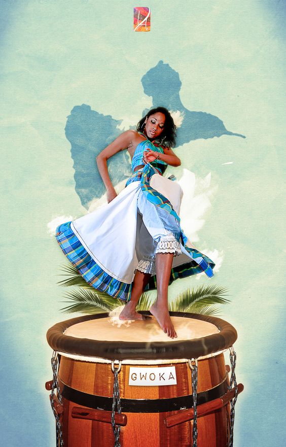 Pataje sou kadans mouvman revolisyon kiltirèl ki inevitab pou nou pi byen viv, pou nou kadanse sou ritm esans sakre nou<br>
| Foto: tradisyon kadanse Gwoka | Deviant Art